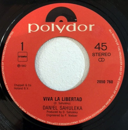 Daniel Sahuleka : Viva La Libertad (7", Single)