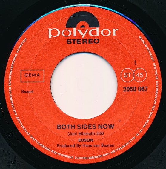 Euson : Both Sides Now (7", Single)