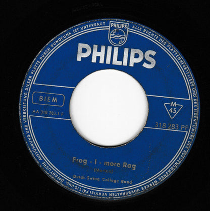 The Dutch Swing College Band : Frog - I - More Rag / Absent Minded Blues (7", Single)