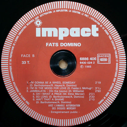 Fats Domino : Fats Domino (LP, Album, RE)