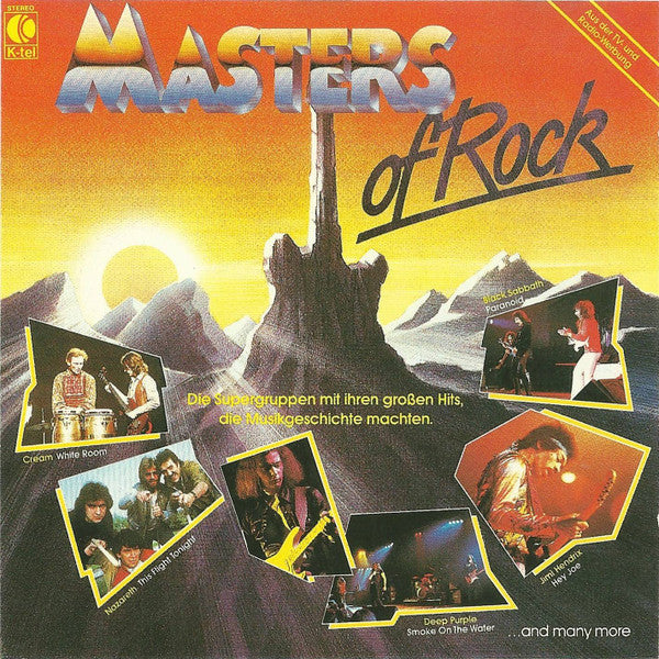 Various : Masters Of Rock (CD, Comp)