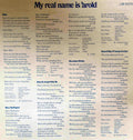 Allan Clarke : My Real Name Is 'arold (LP, Album)