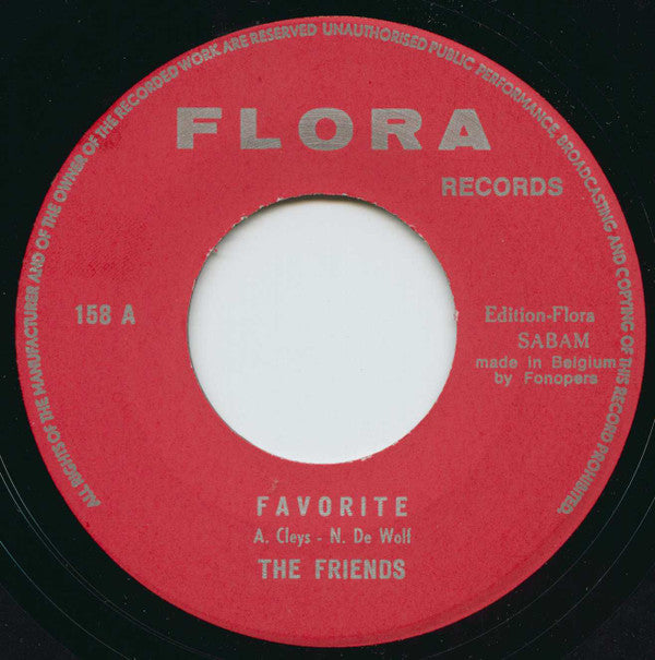 The Friends (8) : Favorite / Musette Swing (7")