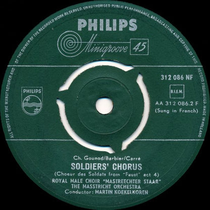 De Mastreechter Staar : Pilgrims' Chorus / Soldiers' Chorus (7")