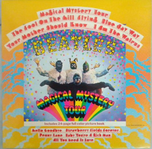 The Beatles : Magical Mystery Tour (LP, Comp, RE)