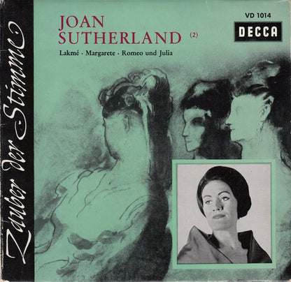 Joan Sutherland : Joan Sutherland (2) (7", EP, Mono)