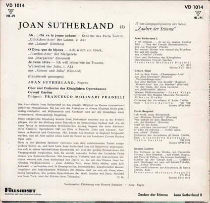 Joan Sutherland : Joan Sutherland (2) (7", EP, Mono)