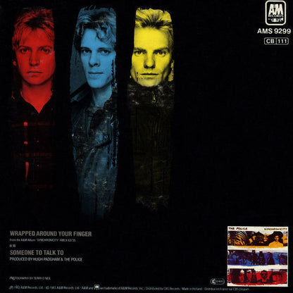 The Police : Wrapped Around Your Finger (7", Single)