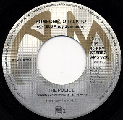 The Police : Wrapped Around Your Finger (7", Single)