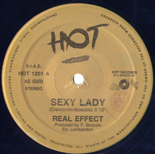 Real Effect (2) : Sexy Lady (12")