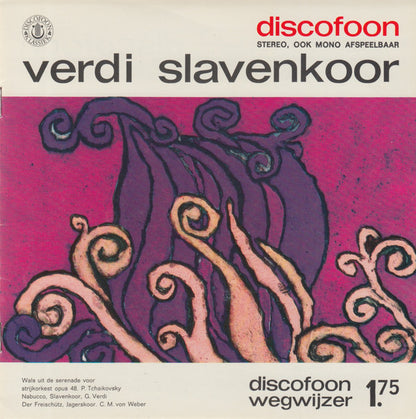 Various : Verdi Slavenkoor (7", EP, Smplr)