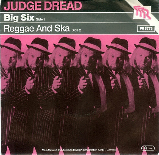 Judge Dread : Big Six / Reggae And Ska (7", Single)