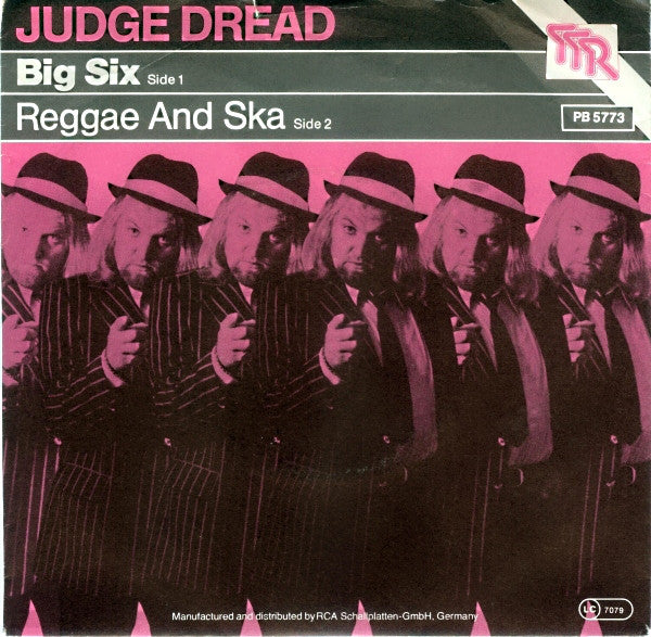 Judge Dread : Big Six / Reggae And Ska (7", Single)