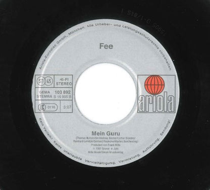 FEE : Amerika (7", Single)