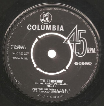 Victor Silvester And His Ballroom Orchestra : 'Til Tomorrow / Amore Baciami (7", Single)