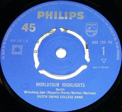 The Dutch Swing College Band : The Dutch Swing College At The "Sportpalast", Berlin - 1 (7", EP)