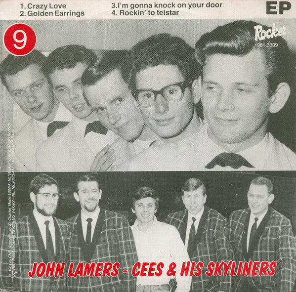 John Lamers & Cees And His Skyliners : Crazy Love (7", EP)