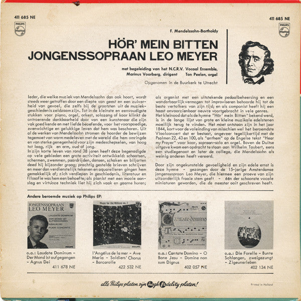 Leo Meyer : Hör' Mein Bitten (7")