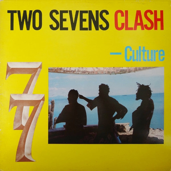 Culture : Two Sevens Clash (LP, Album, Red)