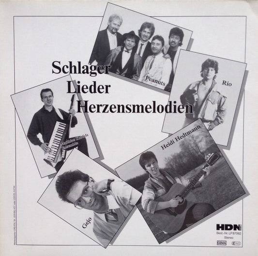 Various : ...Schlager...Lieder...Herzensmelodien (LP, Comp)