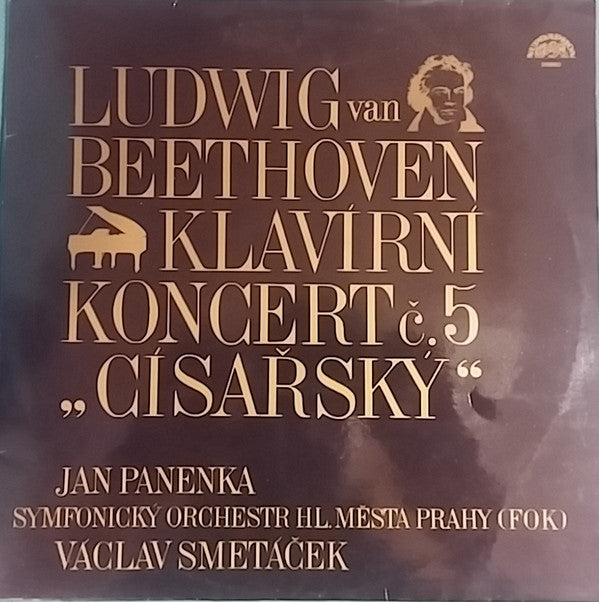 Ludwig van Beethoven : Koncert č. 5 Es Dur Pro Klavír A Orchestr, "Císařský" (LP, RP)