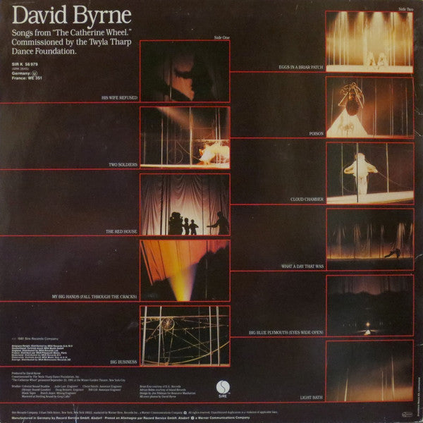 David Byrne : Songs From "The Catherine Wheel" (LP, Album)