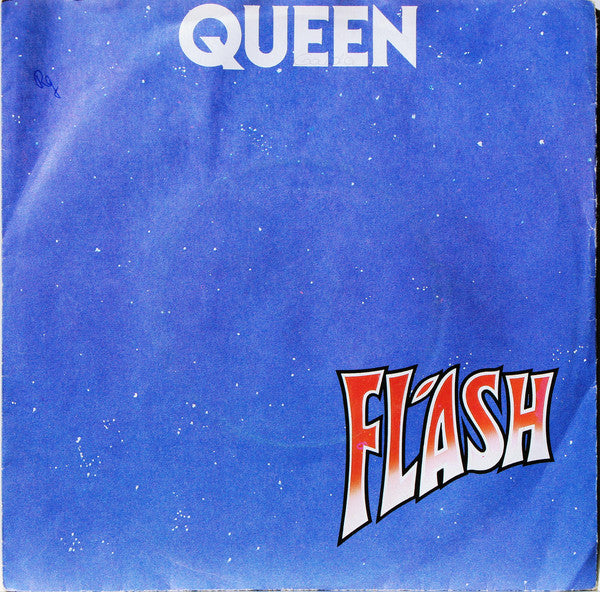 Queen : Flash (7", Single, Bla)