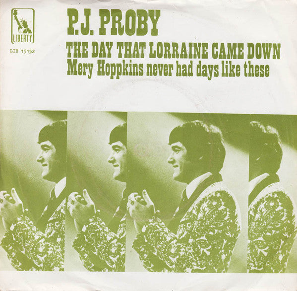 P.J. Proby : The Day That Lorraine Came Down (7", Single)