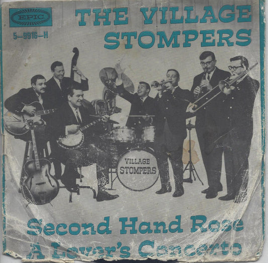 The Village Stompers : Second Hand Rose (7", Single)