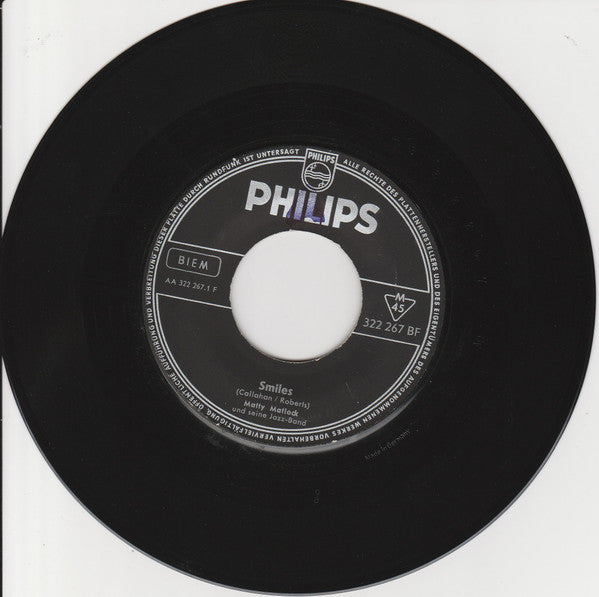 Matty Matlock And His Jazz Band : Smiles / I'm Gonna Meet My Sweetie Now (7", Single)