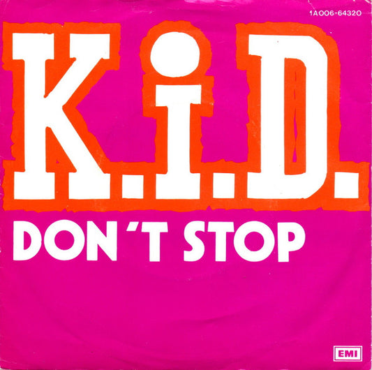 K.i.D. : Don't Stop (7", Single)