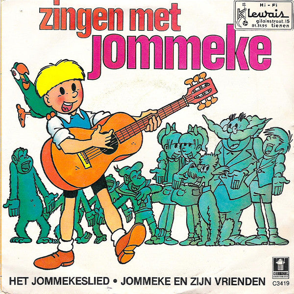 Lode De Ceuster En De Merksemse Mereltjes : Zingen Met Jommeke (7")