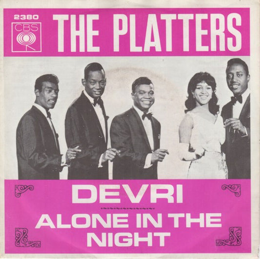 The Platters : Devri / Alone In The Night (Without You) (7", Single)