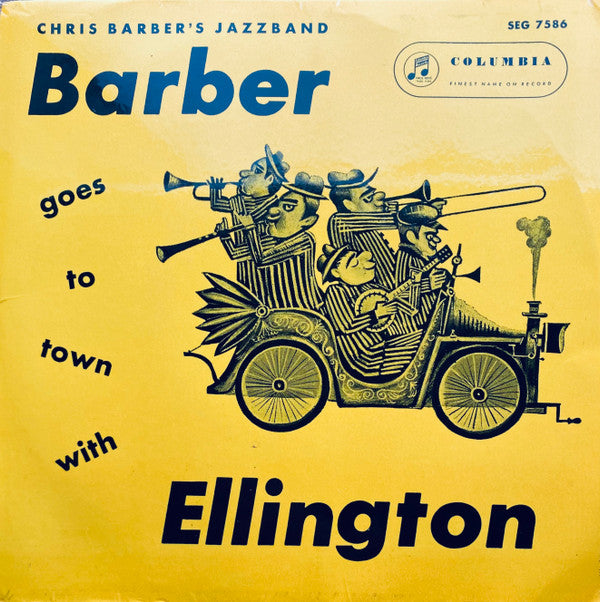 Chris Barber's Jazz Band : Barber Goes To Town With Ellington (7", EP)