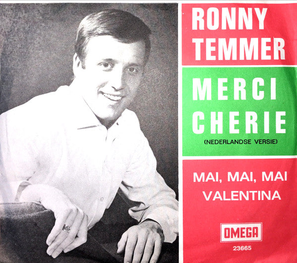 Ronny Temmer : Merci Cherie (Nederlandse Versie) (7")