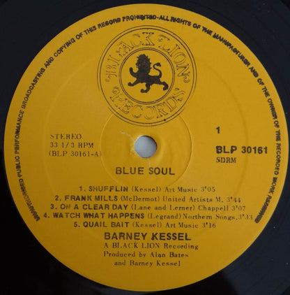 Barney Kessel : Blue Soul (LP, Album)