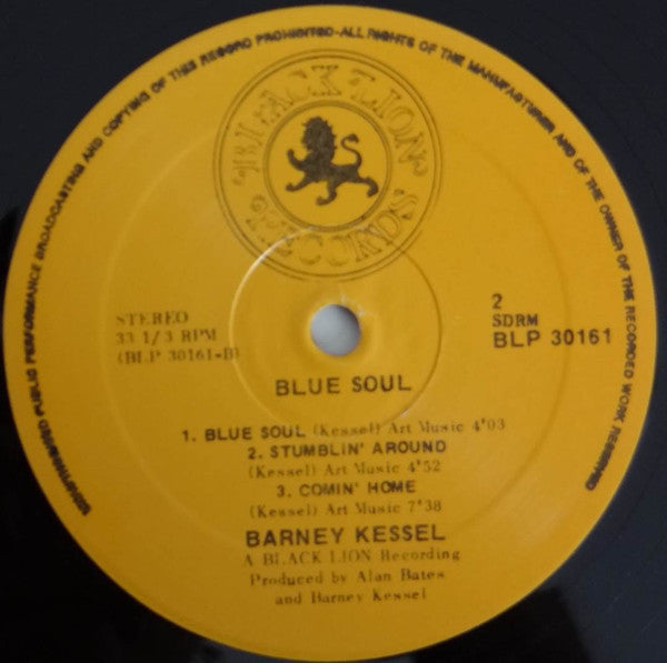 Barney Kessel : Blue Soul (LP, Album)