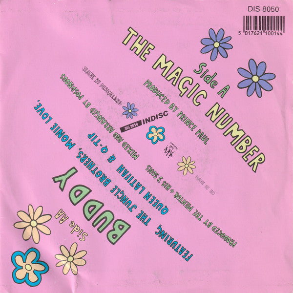 De La Soul : The Magic Number / Buddy (7", Single)