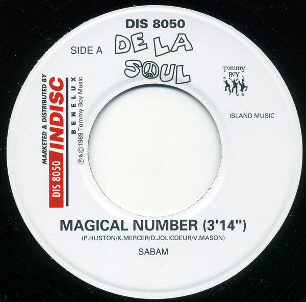 De La Soul : The Magic Number / Buddy (7", Single)