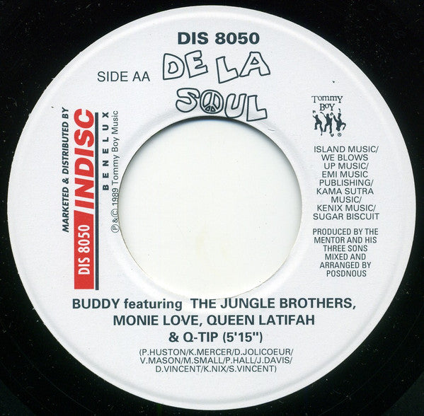 De La Soul : The Magic Number / Buddy (7", Single)