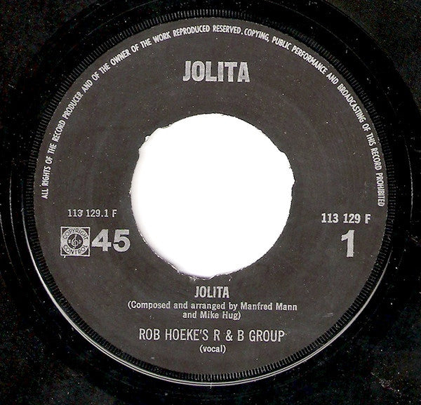 The Rob Hoeke Rhythm & Blues Group : Jolita (7", Single)