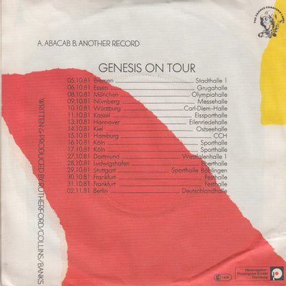 Genesis : Abacab (7", Single)