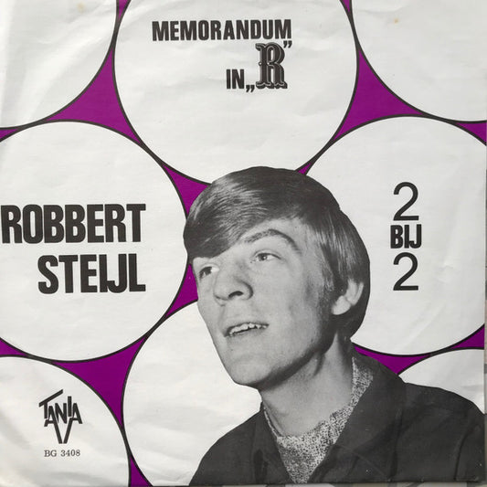 Robbert Steyl : Memorandum In "R"/2 By 2 (7", Single, Mono)