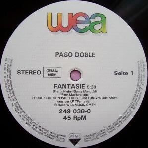 Paso Doble : ·Fan·Ta·Sie· (Special Remix) (12", Maxi)