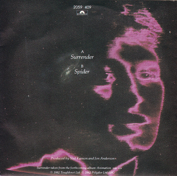 Jon Anderson : Surrender (7", Single)