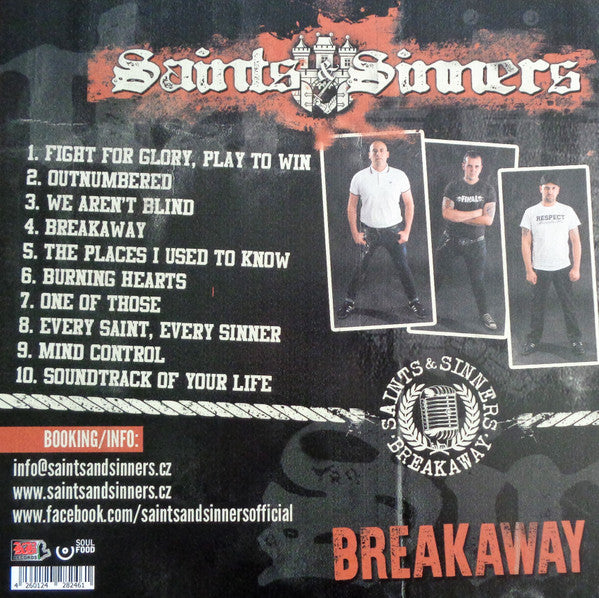 Saints & Sinners (5) : Breakaway (LP, Album, Ora)