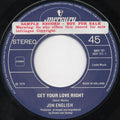 Jon English (3) : Get Your Love Right (7