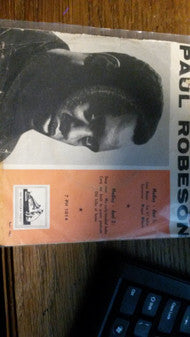 Paul Robeson : Medley Deel 1 En 2 (7", Single, Mono)