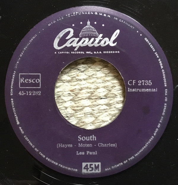 Les Paul & Mary Ford / Les Paul : I Really Don't Want To Know / South (7", Single)