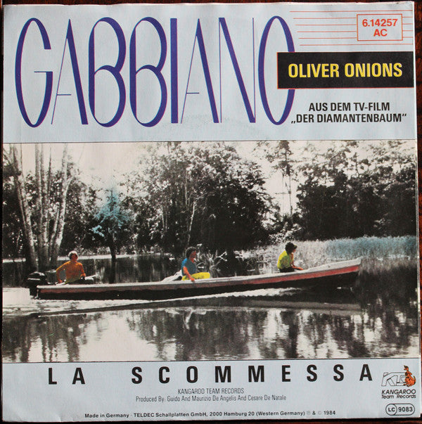 Oliver Onions : Gabbiano (7", Single)